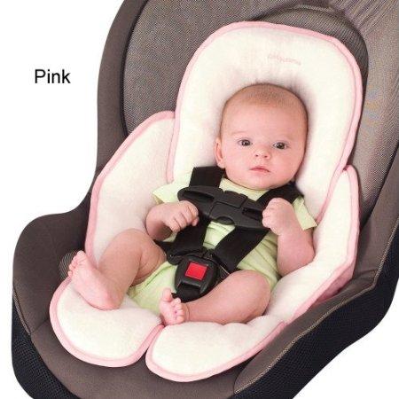 美國 Summer Infant 寶寶車用柔軟保護墊 (米色 粉色) 汽車座椅 嬰兒推車可用
