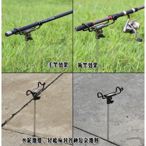 大頭釣具 金屬架竿器灘釣石鯛竿架石鯛架竿器也有超特價受三郎沉底活餌石斑 蝦皮購物