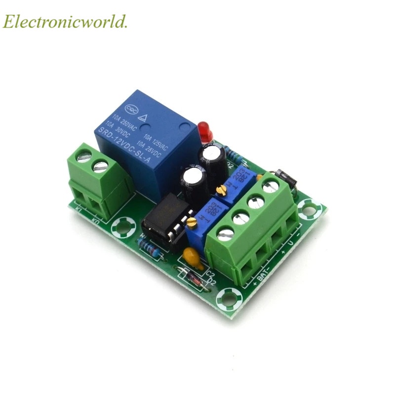 12v 電池充電控制板 XH-M601 智能充電器電源控制面板自動充電電源