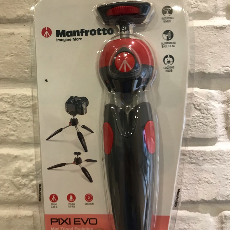 【Manfrotto】PIXI EVO 迷你腳架