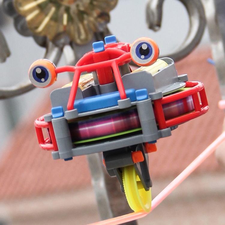 網紅不倒翁 獨輪車 走鋼絲機器人 黑科技自平衡電動陀螺 陀螺車 行走陀螺 新奇玩具 益智玩具