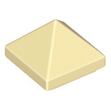 樂高 LEGO 沙色 1x1x2/3 金字塔 三角 斜角 22388 6405699 Pyramid Tan Slope