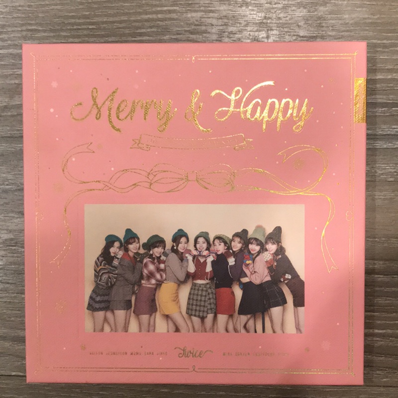 Twice Merry Happy 專輯 已保留 蝦皮購物