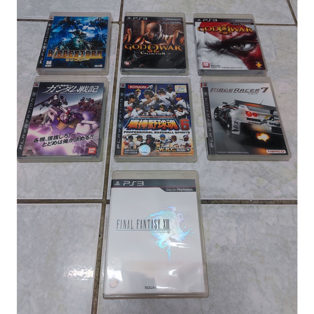 PS3 二手遊戲  野球魂6  Final Fantasy XIII 百年戰爭
