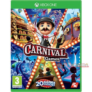 全新未拆 XBOX ONE 體感嘉年華 中文英文日文版 Carnival Games 20款派對遊戲合輯