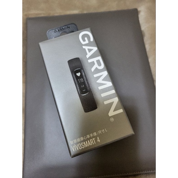 《再度降價 全新》GARMIN vivosmart 4 智慧手環 運動手環 智慧手錶 心率手環 L 黑色