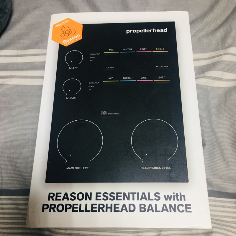 REASON Balance propellerhead 二手 音效卡 平衡 聲卡 附 軟體 專業 錄音 編曲 蝦皮購物