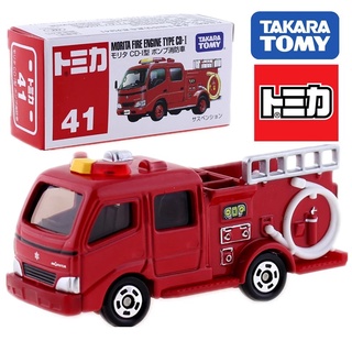 TOMICA NO.41 MORITA 紅色消防車 代理 現貨《動漫貨櫃玩具批發》