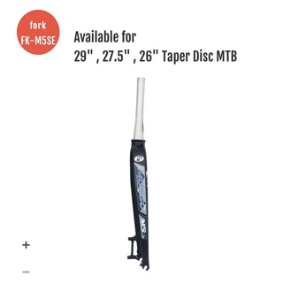 FK-M5SE 錐形頭管前叉 [台灣出貨] Taper 輕量級鋁合金前叉