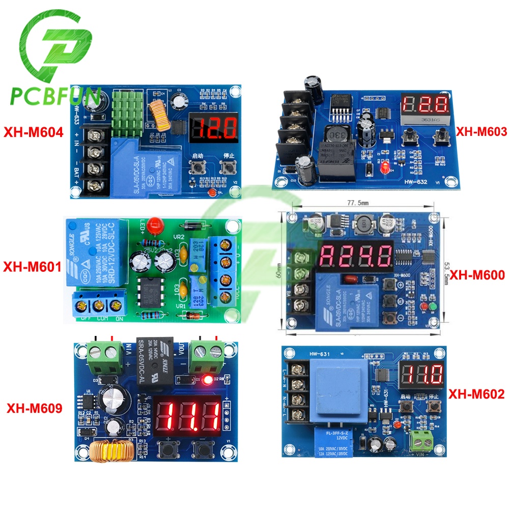 Xh-m600 XH-M601 XH-M602 XH-M603 XH-M604 XH-M609鋰電池充電控制開關板模塊
