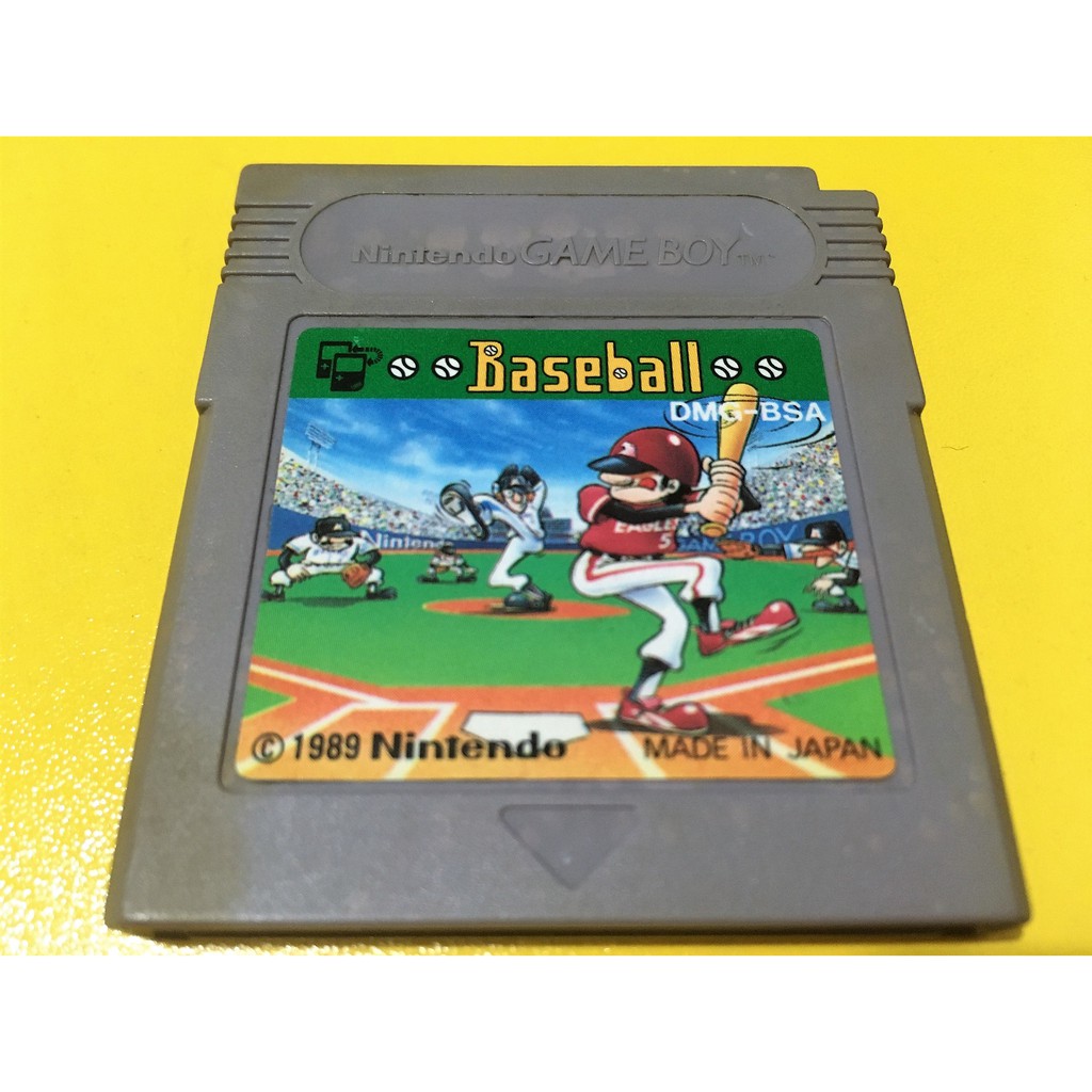 歡樂本舖 GB Baseball 棒球 野球 職棒 GB卡帶 GBC、GBA 主機適用 D4 庫存品
