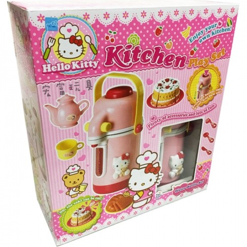 台中 ＊＊宏富玩具＊＊Hello Kitty - 茶具組   凱蒂貓