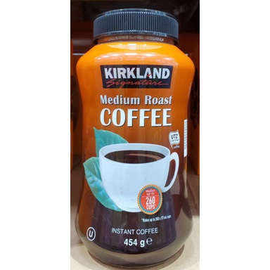 【小如的店】COSTCO好市多代購~KIRKLAND 即溶咖啡粉-中度烘培(每罐454g) 1470825