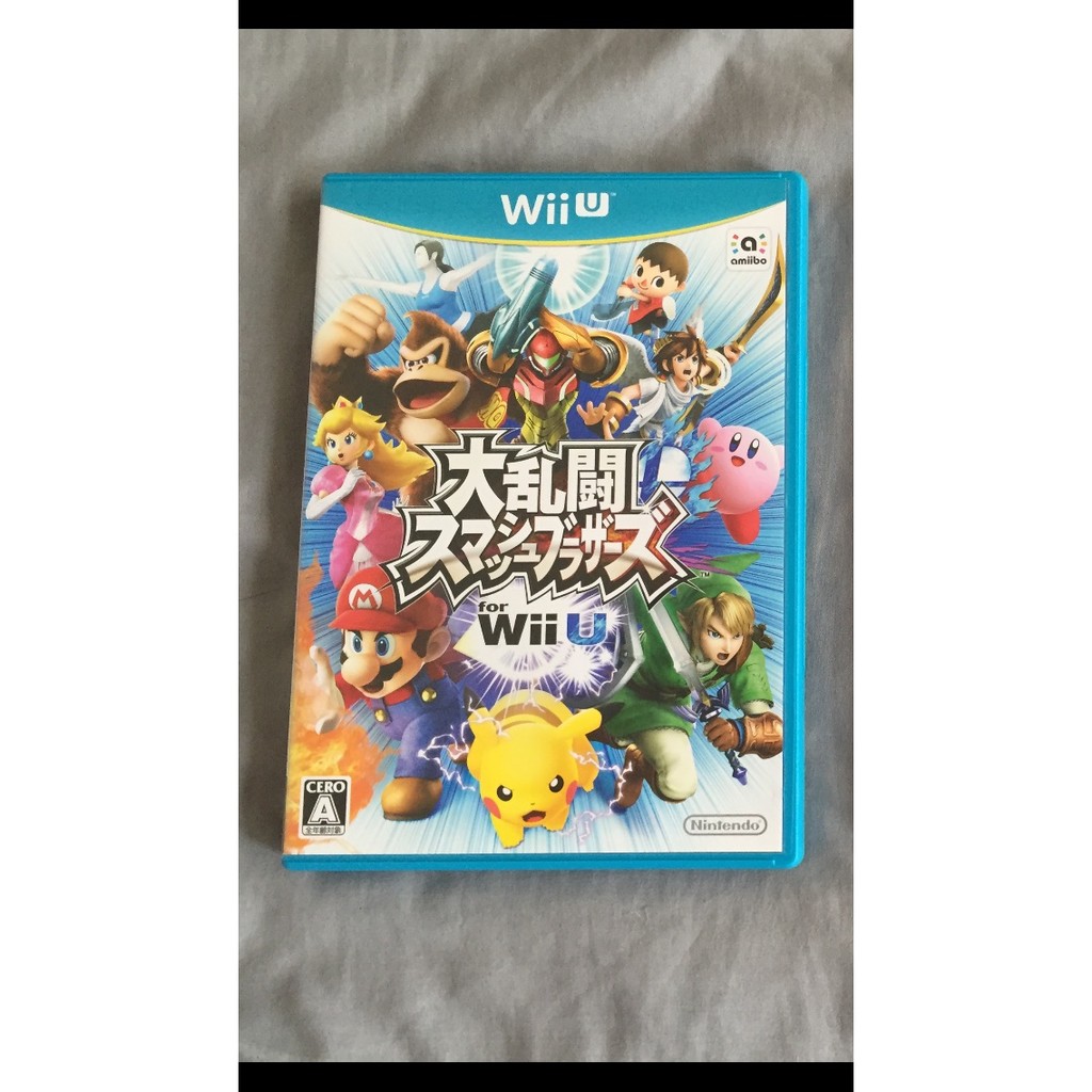 Wii U 任天堂明星大亂鬥 Super Smash Bros.