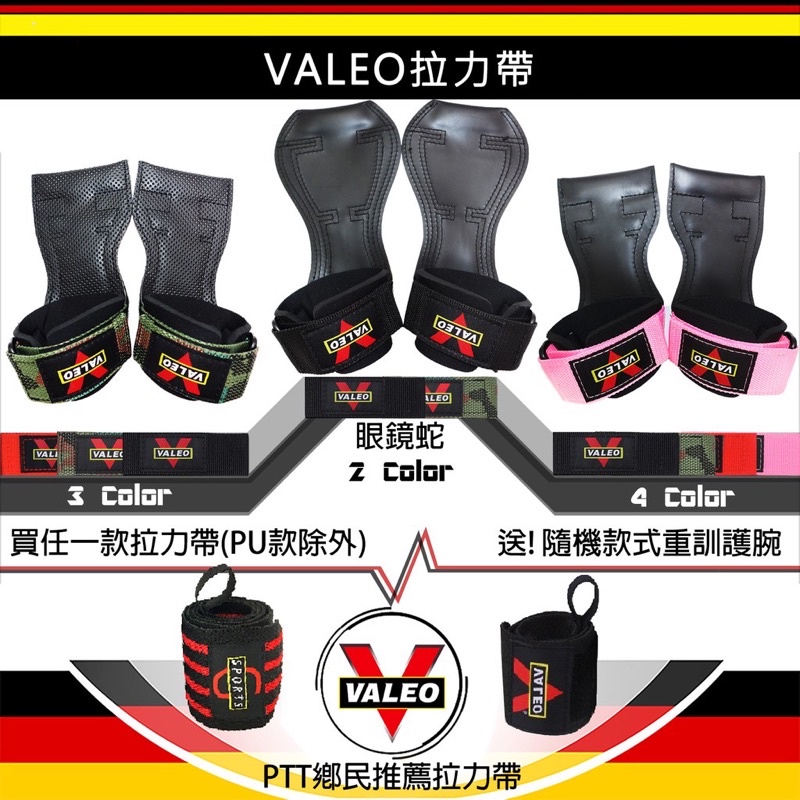 VALEO 拉力帶 助力帶 握力帶 重量訓練 倍力帶（二手）