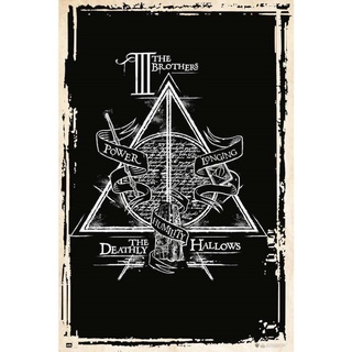 哈利波特 死神的聖物 進口海報 Harry Potter