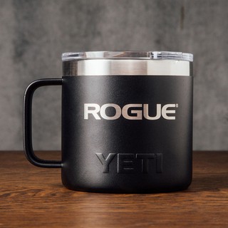 【ROGUE】YETI聯名冰壩馬克杯真空雙層保溫杯14OZ冰壩杯登山健行休閒RAMBLER-sportssupport