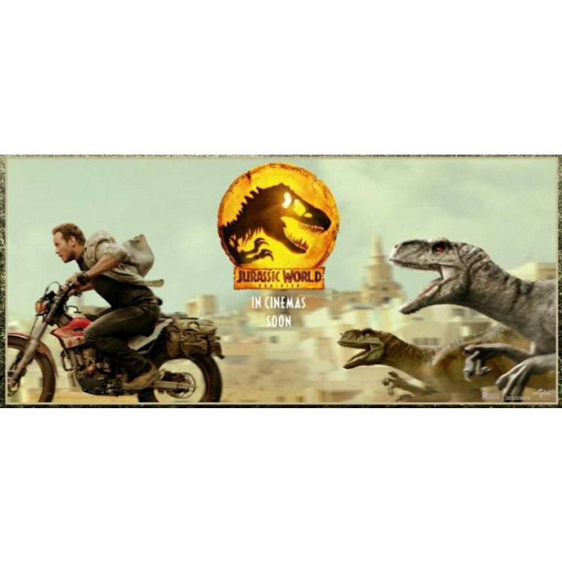 【侏羅紀世界：統霸天下】A3 電影海報