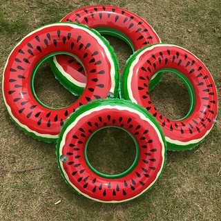 西瓜游泳圈-加厚PVC-兒童/成人-70/90120尺寸充氣游泳圈 親子游泳圈 甜甜圈泳圈 草莓泳圈 巧克力泳圈