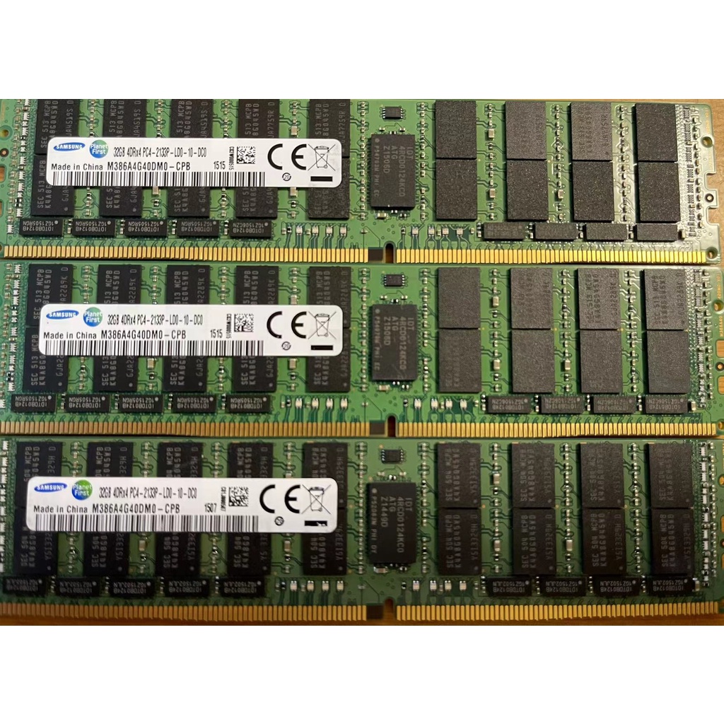 伺服器 DDR4 32G 2133 2400 ECC REG 記憶體 PC4 原裝正品 拆機 X99