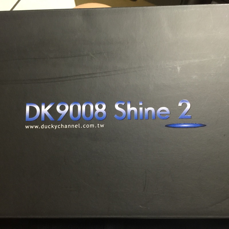 Ducky 旗艦 DK9008 shine2機械紅軸鍵盤 //盒裝完整