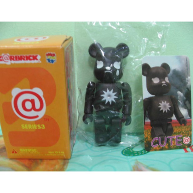  現貨 BE@RBRICK 100% 庫柏力克熊 3代 CUTE 隱藏版 全新附卡片外盒