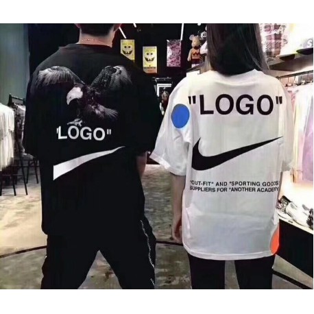off white nike football tee