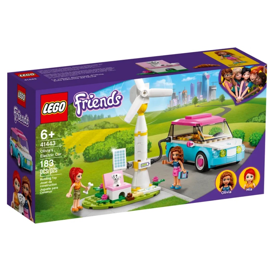 &lt;屏東自遊玩&gt; 樂高 LEGO 41443 Friends 女孩系列  奧麗薇亞的電動車 現貨