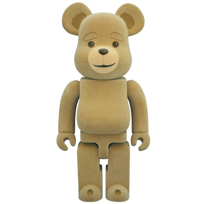 Image.台中逢甲店 BE@RBRICK BEARBRICK 400% TED2 熊麻吉2 植絨