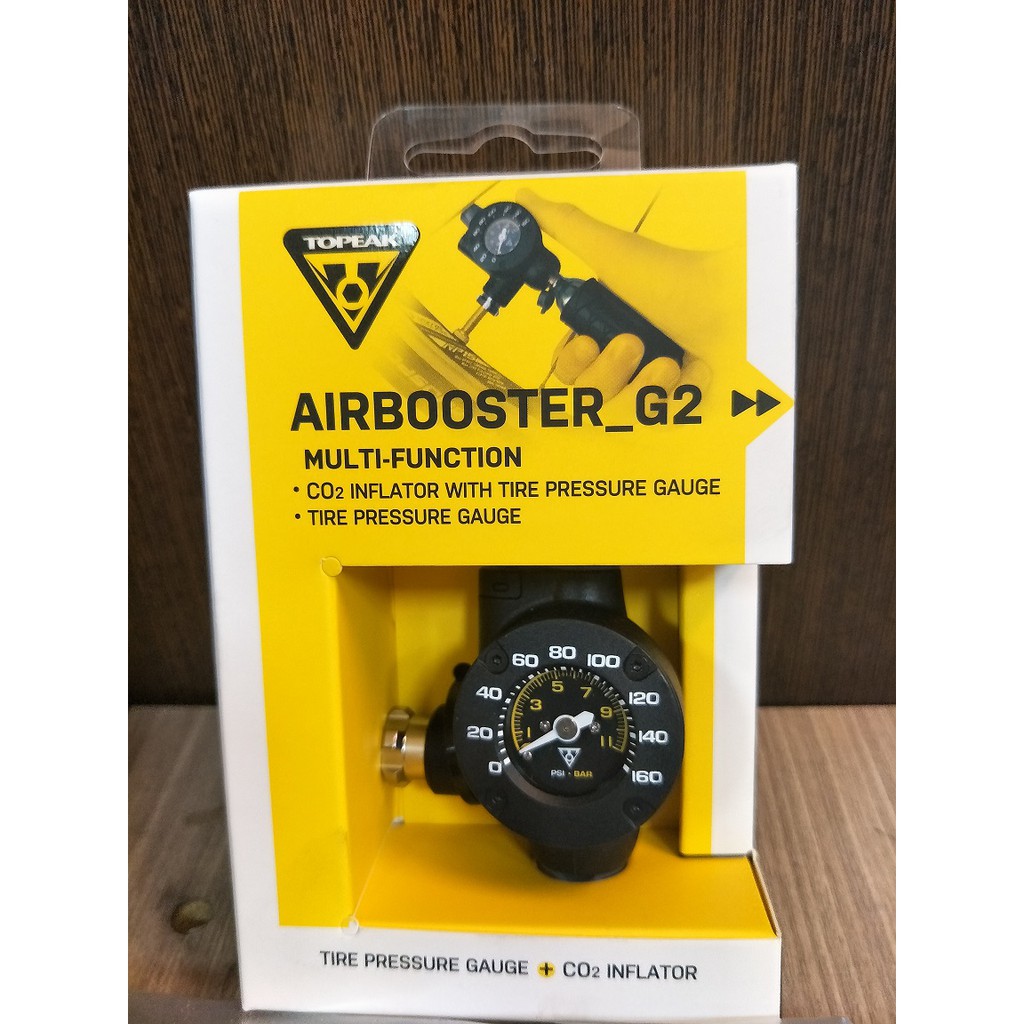 【快捷單車】TOPEAK AIRBOOSTER_G2 胎壓表(不含氣瓶)