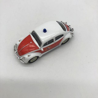 1:87schuco舒克大眾甲殼蟲警車模擬合金汽車模型全新無包裝