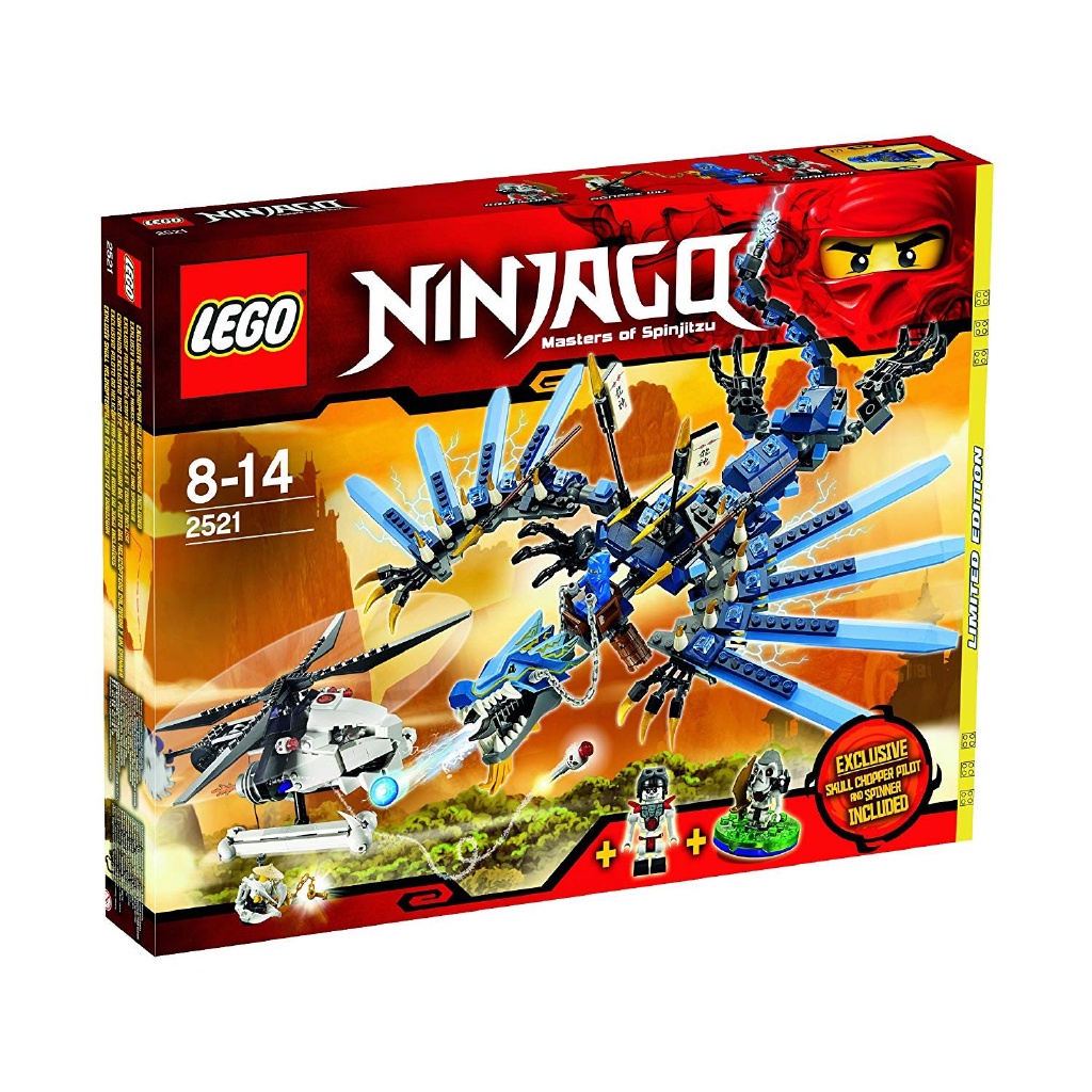 樂高 LEGO Ninjago 2521 忍者雷電龍 全新未拆 盒損 盒況如圖