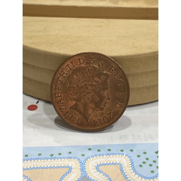 英國 英鎊 硬幣 二便士 兩便士 2便士 two pence 流通 世界貨幣收藏