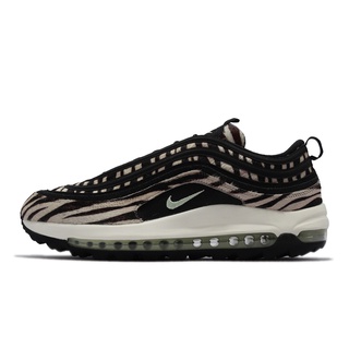 Nike 高爾夫球鞋 Air Max 97 Golf NRG Zebra 黑白 斑馬 男鞋 ACS DH1313-001