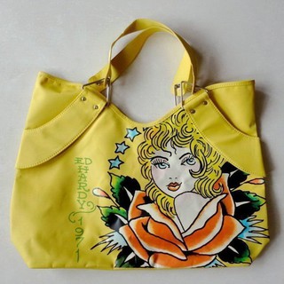 專櫃 Veronica Tote Bag 手提 側背 運動購物 托特包 旅行袋 黃色
