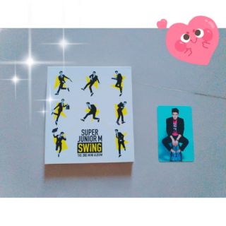 (代友售)❤️ Super Junior-M 第三張迷你專輯 Swing /有小卡