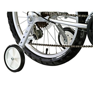 X-FREE【整組 輔助輪 白輪】台製16"~24" 可調式 單速變速雙用兒童車腳踏車【C45-27】