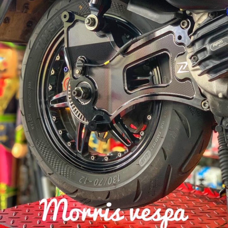[ Morris Vespa ] Zelioni 排骨 支架排氣管支架 GTS GTV