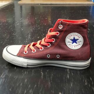 Converse Chuck Taylor All Star 高筒 帆布 橘色 刷舊 內裡雙色 可反折 540249C