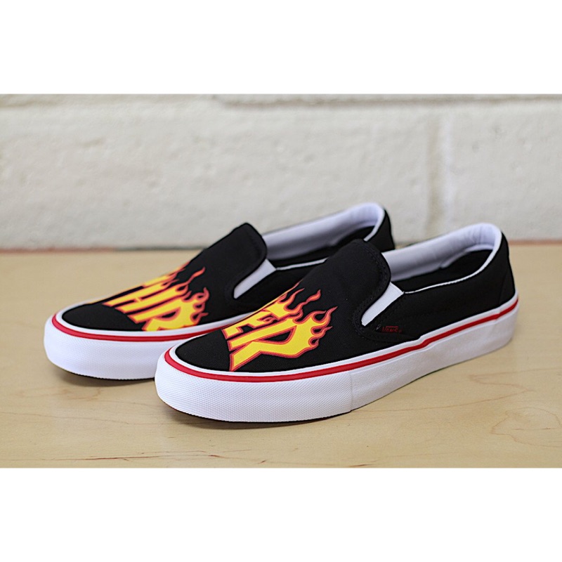 vans thrasher slip on