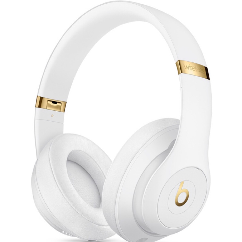 保證正品 beats Studio3 wireless 頭戴式耳機白色
