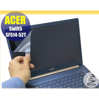 ACER Swift 5 SF514-52 SF514-52T 靜電式筆電LCD液晶 螢幕貼 (可選鏡面或霧面)