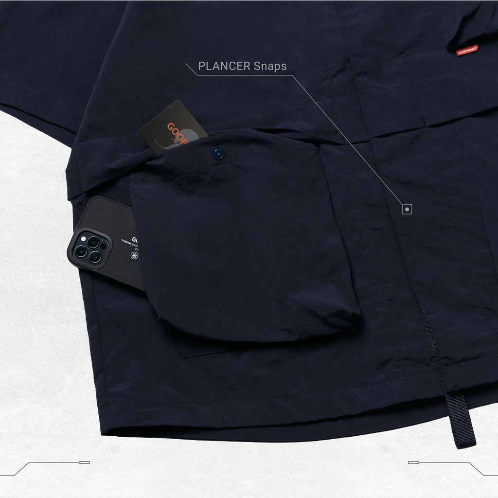 GOOPiMADE - “TP-01” WR Neckband Shirt | 蝦皮購物