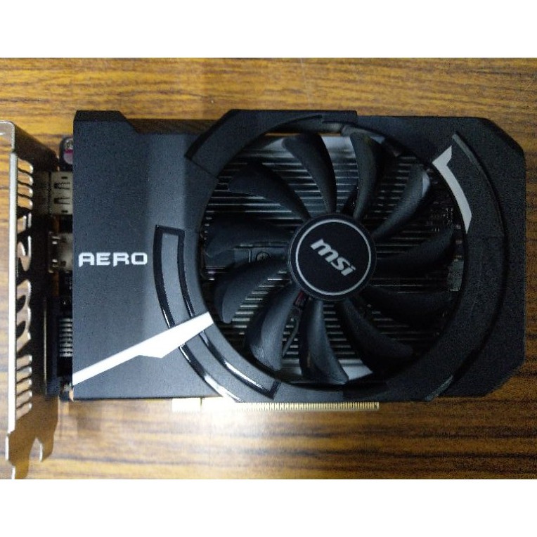 微星 GTX1050  Aero 2G OCV1跟GTX1050TI AERO 4G 免外接電源,高階省電卡 二手良品