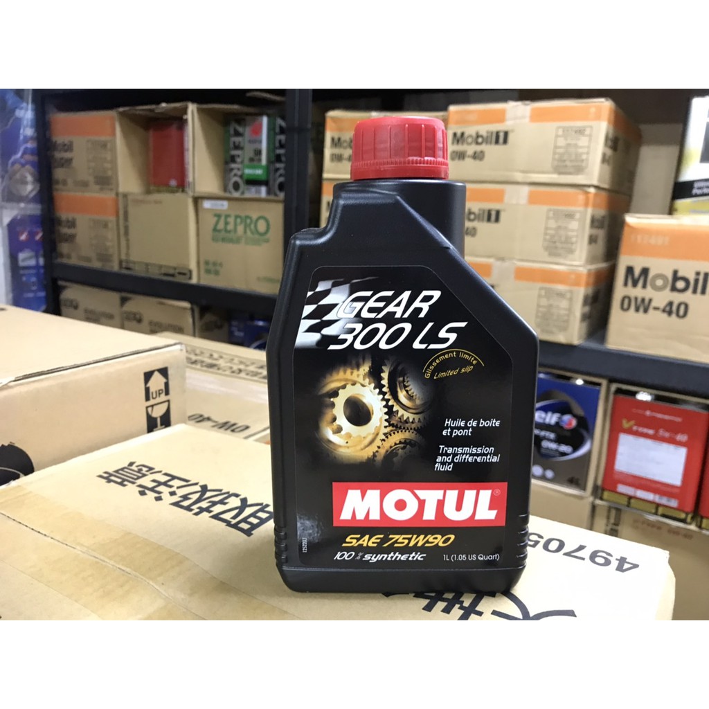 Aceite Diferencial API GL-4/GL-5 Óleo Cardan Gear 300 75W90 1 Litro - Motul  - Marquinhom Aceite Transmisión Gl4 Gl5