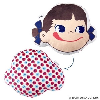 ★JS日雜附錄★ 不二家牛奶妹 可愛造型大頭午安枕午休抱枕靠枕 MILKY PEKO
