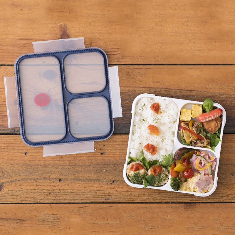 全新 現貨 CB Japan 巴黎系列纖細餐盒 一體成型易於洗條 圓角設計方便清洗 容量：800ml
