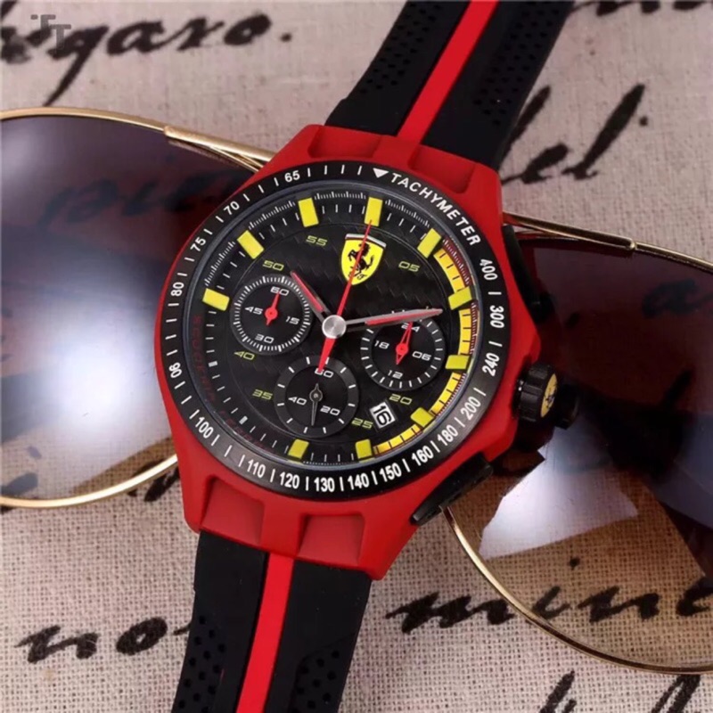 MoMo 蝦賣 代購預購法拉利Ferrari計時賽車錶