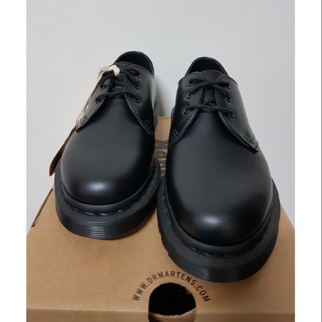 【全新】Dr. martens 1461 black mono 三孔 23號 37號 uk4 全黑 皮鞋 女