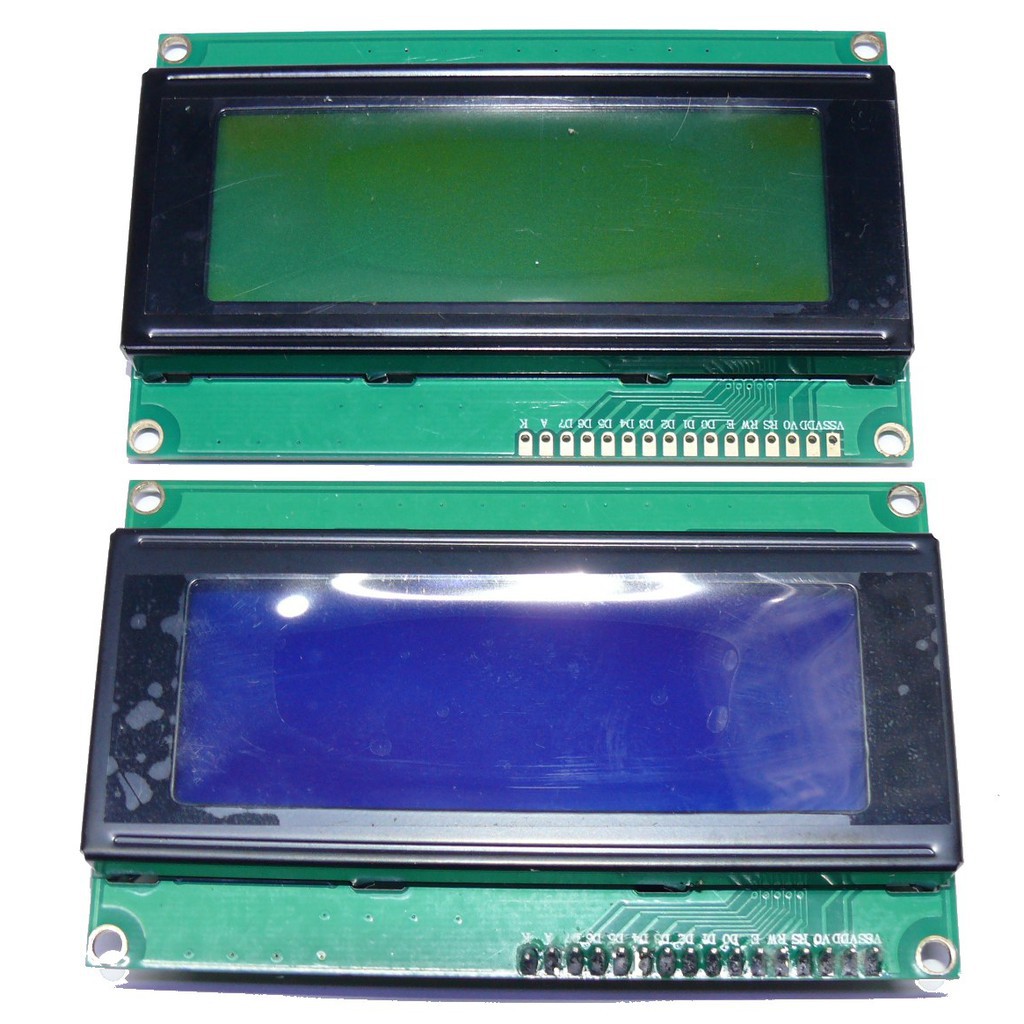 【AI電子】*(7-5.6)Arduino IIC I2C 5V LCD 2004A 藍屏 白字 黃綠屏 黑字 20X4